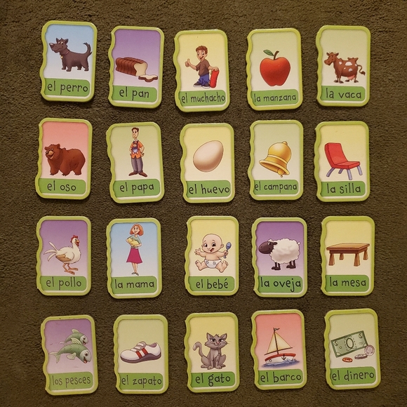 Leapfrog Memory Mate Spanish Cards - Picture 2 of 7